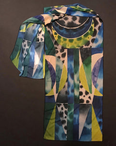 Scarf, "Negative Space"