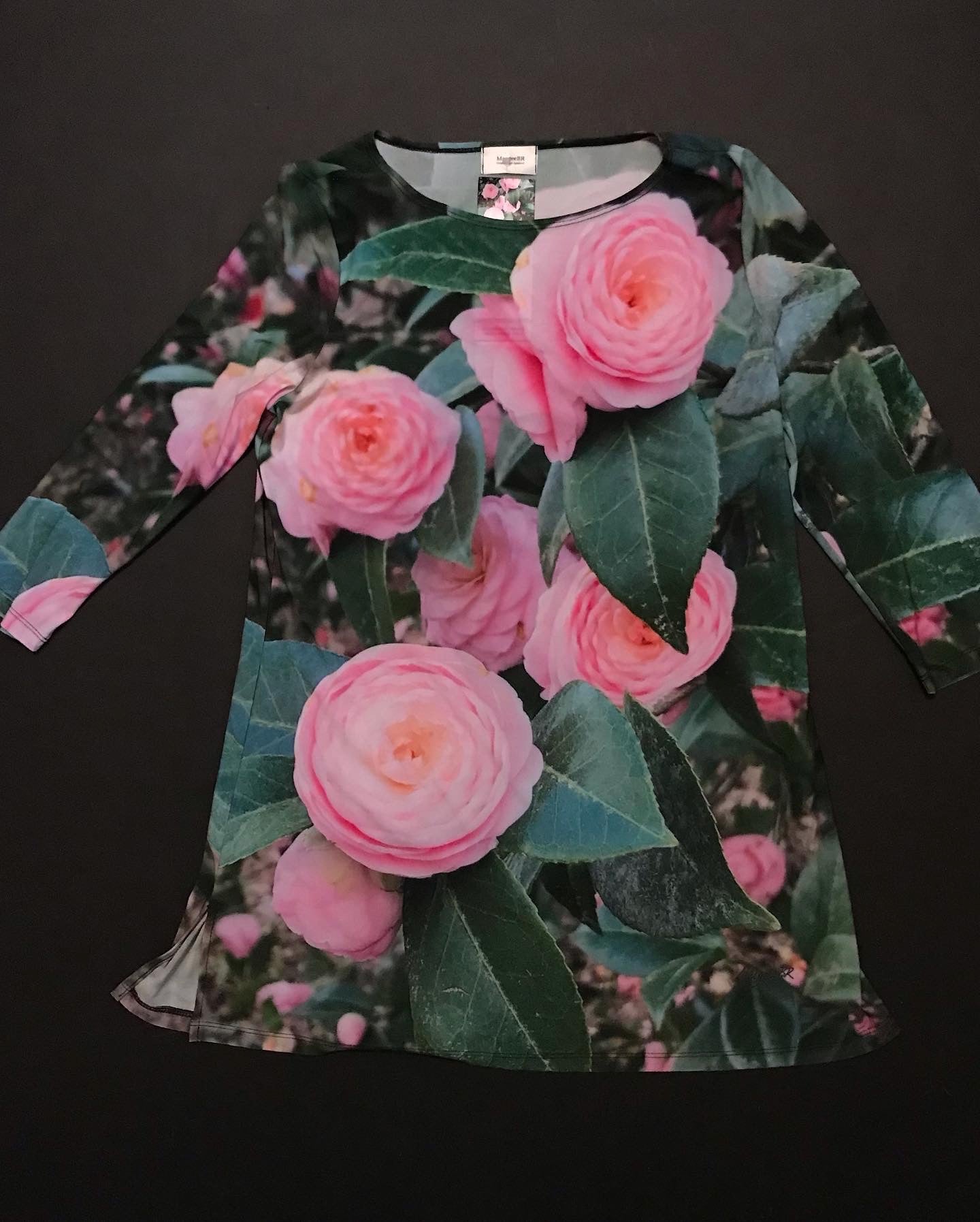 Tunic,"Camellias" (Large)