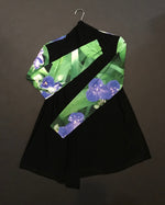 Load image into Gallery viewer, Tunic,&quot;Purple Blooms&quot;(Large)
