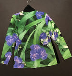 Load image into Gallery viewer, Tunic,&quot;Purple Blooms&quot;(Large)
