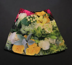 Reversible Skirt,"Bouquet"(Medium)