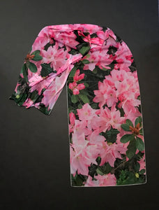 Scarf,"Azaleas"