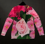 Load image into Gallery viewer, Cardigan,&quot;Pink Bouquet&quot;(Large)
