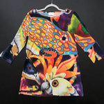 Load image into Gallery viewer, Tunic,&quot;Menagerie&quot;(Large, 1x, 2x)
