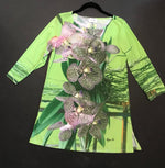 Load image into Gallery viewer, Cardigan,&quot;Orchids&quot;(Large,ExLarge)
