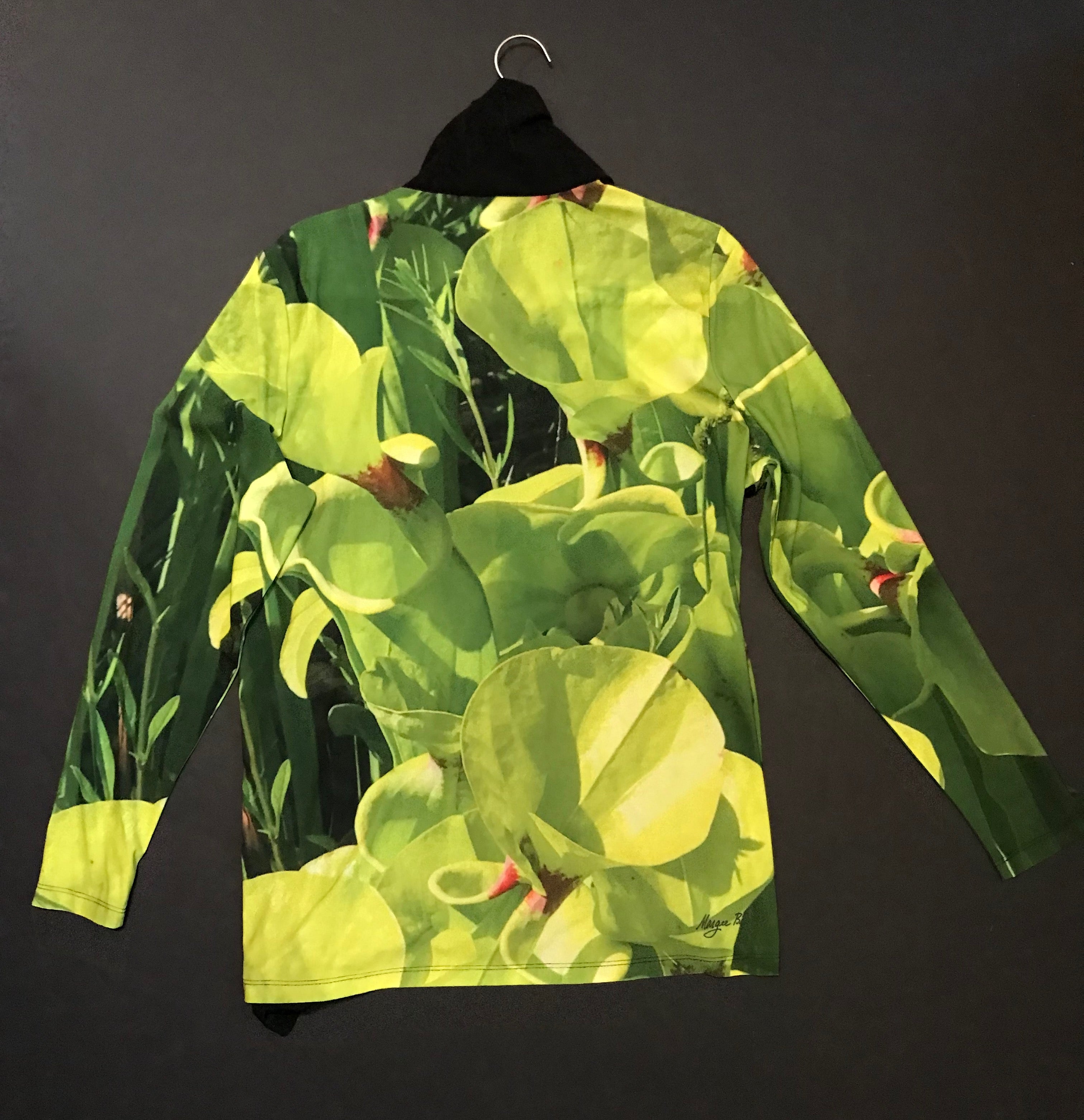 Cardigan"Pitcher Plants 4"(Large,ExLarge)