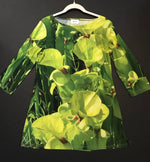 Load image into Gallery viewer, Tunic,&quot;Pitcher Plants 4&quot;(Large, 1x, 2x)
