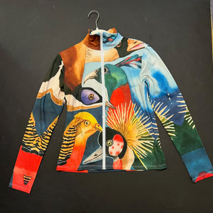 Jacket,"Birds"(Large, ExLarge)