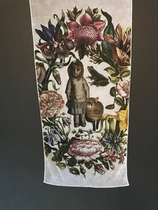 Scarf, "Goldie's Garden"