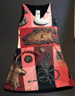 Load image into Gallery viewer, Reversible Dress, &quot;Assemblage 2&quot; (Large)
