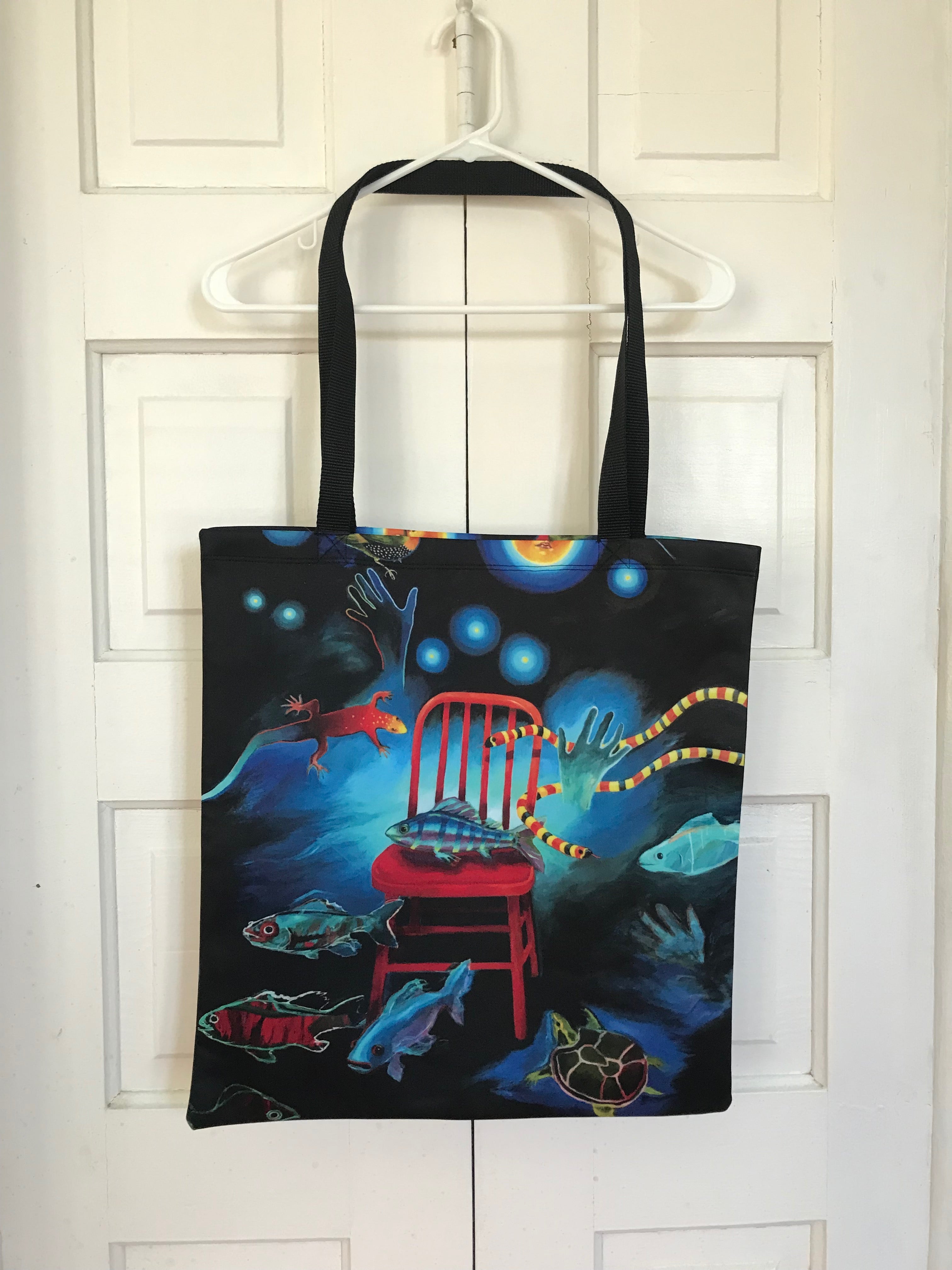 Tote Bag "Red Chair Dreaming"