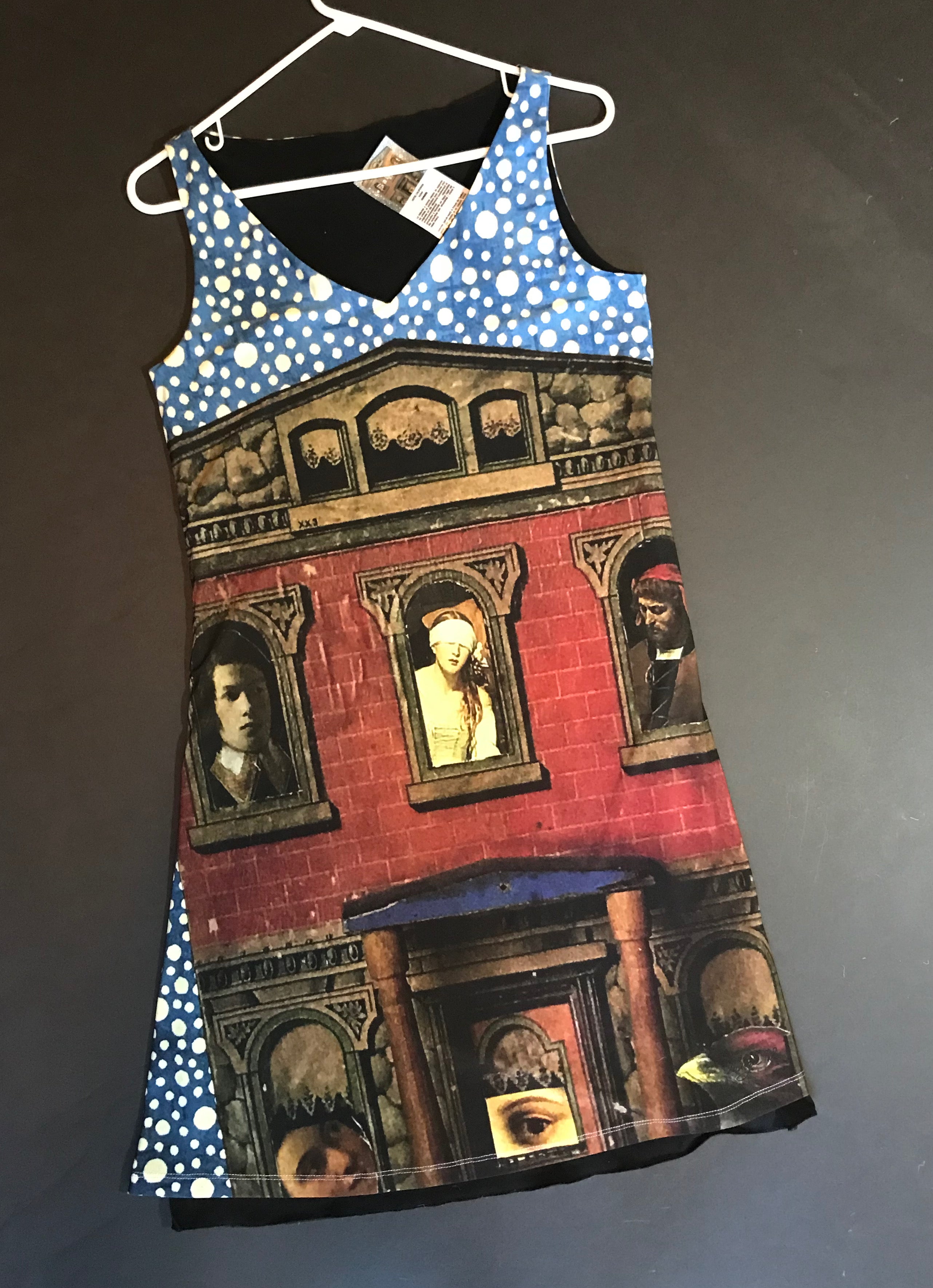 Reversible Dress, "The Hotel California" (Medium)