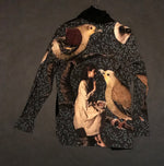 Load image into Gallery viewer, Cardigan,&quot;Lessons for Birds&quot;(Medium,Large)
