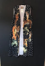 Load image into Gallery viewer, Long Vest,&quot;Tigers Among the Stars&quot; (Large, ExLarge)
