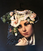 Load image into Gallery viewer, Women&#39;s T-Shirts, &quot;Contemplation&quot;(Large)
