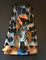 Load image into Gallery viewer, Reversible Dress, &quot;The Kitten&#39;s Dream&quot;(Large)
