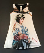 Load image into Gallery viewer, Reversible Dress, &quot;The Letter A&quot;(Large)
