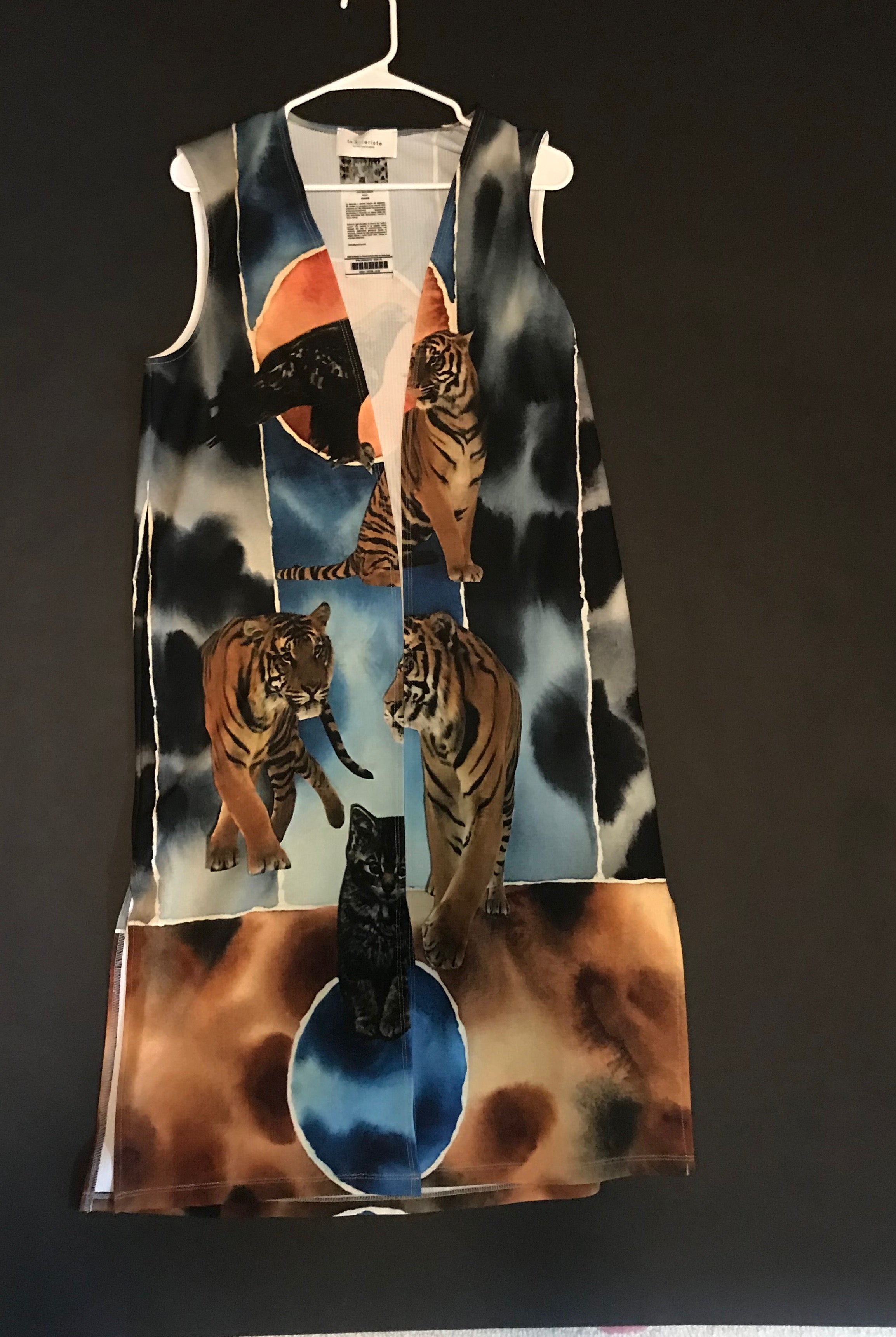 Long Vest,"The Kitten's Dream" (Large)