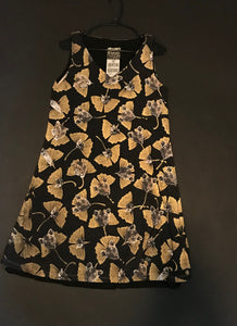 Reversible Dress, "Gingko Tigers"(Large)