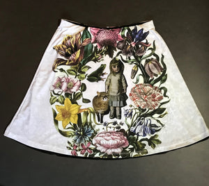 Reversible Skirt, "Goldie's Garden"(Large)