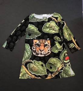 Tunic, "Maria's Tiger"(Large, 2x)