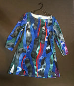 Load image into Gallery viewer, Tunic,&quot;Colorful Currents&quot; (Large)
