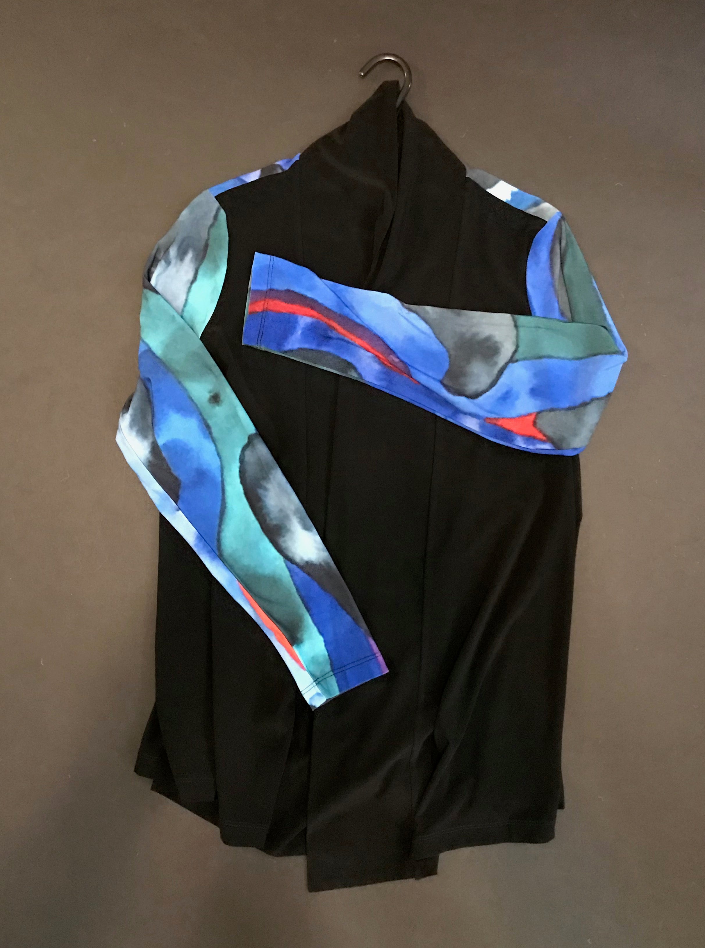 Tunic,"Colorful Currents" (Large)