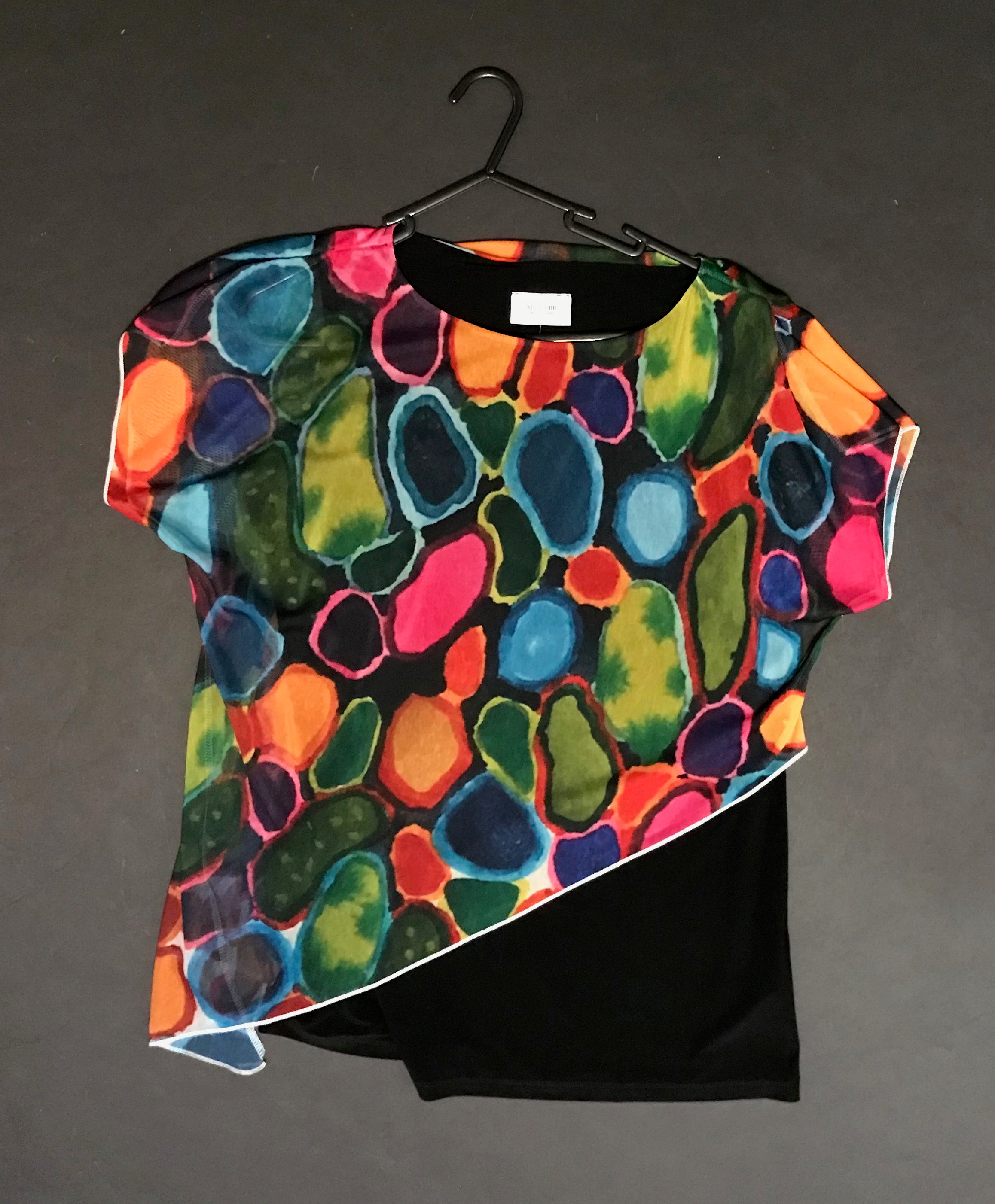 Cape Tunic Top."Colorful Cells" (Large)