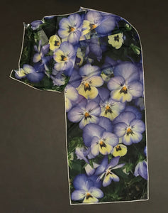 Scarf, "Violets"