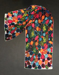 Scarf, "Colorful Cells"