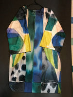 Load image into Gallery viewer, Kimono with Sleeves,&quot;Negative Space&quot;
