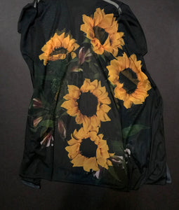 Kimono Wrap,"Sunflowers"