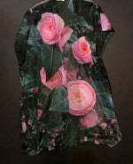 Load image into Gallery viewer, Kimono Wrap,&quot;Camellias
